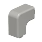OBO BETTERMANN - Coperchio angolo piano 20x20mm Polivinilcloruro grigio pietra RAL 7030 WDK HF20020GR.