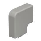 OBO BETTERMANN - Coperchio angolo piano 15x40mm Polivinilcloruro grigio pietra RAL 7030 WDHF15040GR.