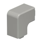 OBO BETTERMANN - Coperchio angolo piano 25x25mm in Polivinilcloruro grigio pietra RAL 7030 WDHF25025GR.