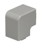 OBO BETTERMANN - Coperchio angolo piano 40x40mm Polivinilcloruro grigio pietra RAL 7030 WD HF40040GR.