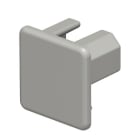 OBO BETTERMANN - Elemento terminale 20x20mm in Polivinilcloruro grigio pietra RAL 7030 WD HE20020GR.