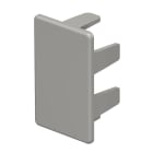 OBO BETTERMANN - Elemento terminale 25x40mm in polivinilcloruro grigio pietra RAL 7030 WD HE25040GR.