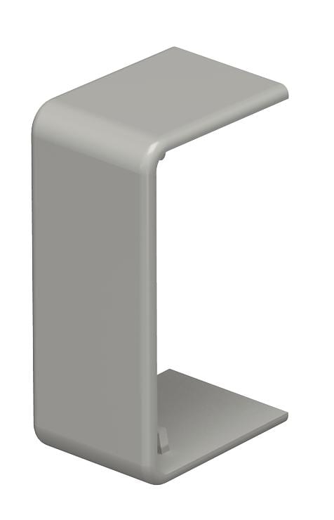 OBO BETTERMANN - Coprifuga 15x30mm in PVC grigio pietra RAL 7030 WD-HS15030GR.