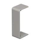 OBO BETTERMANN - Coprifuga 15x40mm in PVC grigio pietra RAL 7030.