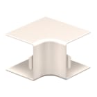 OBO BETTERMANN - Coperchio angolo interno 40x40mm in Polivinilcloruro bianco crema RAL 9001 WD HI40040CW.