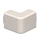 OBO BETTERMANN - Coperchio angolare esterno 15x30mm in Polivinilcloruro bianco crema RAL 9001 WD-HA15030CW.