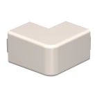 OBO BETTERMANN - Coperchio angolare esterno 30x30mm in Polivinilcloruro bianco crema RAL 9001 WD-HA30030CW.