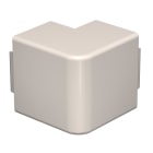 OBO BETTERMANN - Coperchio angolare esterno 60x90mm in Polivinilcloruro bianco crema RAL 9001 WD-HA60090CW.
