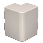 OBO BETTERMANN - Coperchio angolare esterno 60x130mm in Polivinilcloruro bianco crema RAL 9001 WD60130CW.