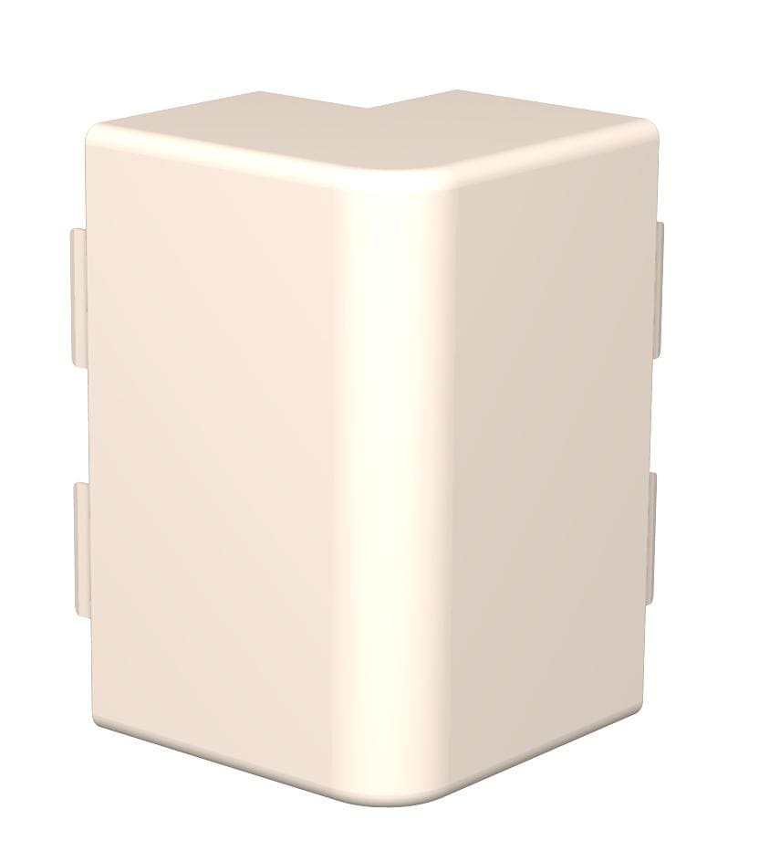 OBO BETTERMANN - Coperchio angolare esterno 60x150mm in Polivinilcloruro bianco crema RAL 9001.