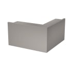 OBO BETTERMANN - Angolo esterno 329x210x80 in polivinilcloruro grigio pietra RAL 7030 WD A80210GR.