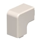 OBO BETTERMANN - Coperchio angolo piano 25x25mm in Polivinilcloruro bianco crema RAL 9001 WDHF25025CW.