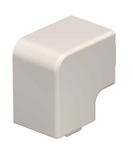 OBO BETTERMANN - Coperchio angolo piano 40x40mm in Polivinilcloruro bianco crema RAL 9001 WD HF40040CW.