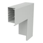 OBO BETTERMANN - Curva piana 300x130x100 in polivinilcloruro grigio chiaro RAL 7035.