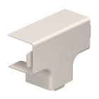 OBO BETTERMANN - Coperchio derivazione a T 25x25mm in Polivinilcloruro bianco crema RAL 9001 WD HT25025CW.