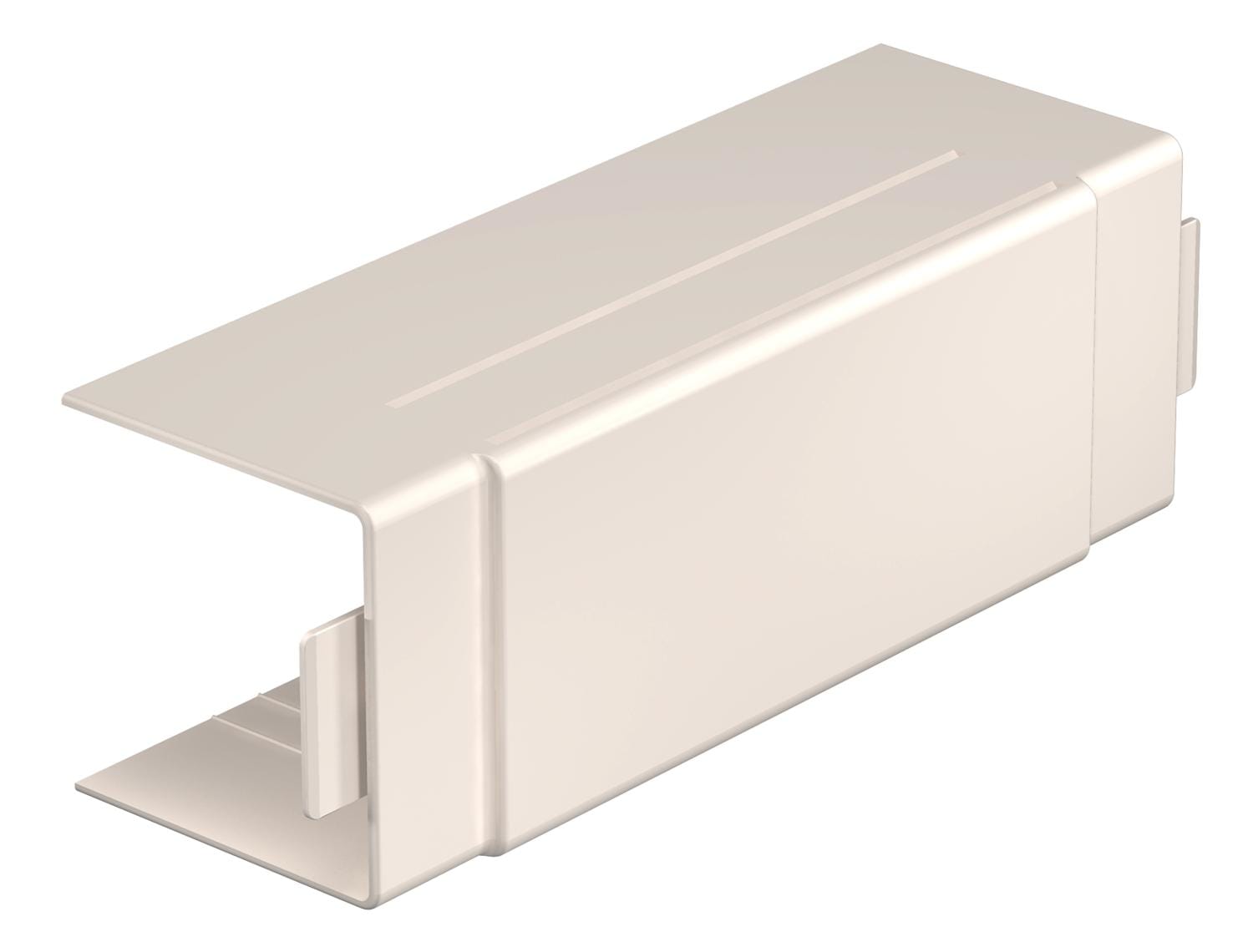 OBO BETTERMANN - Coperchio derivazione a T 60x60mm in Polivinilcloruro bianco crema RAL 9001 WD HK60060CW.
