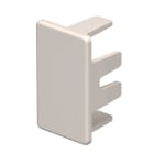 OBO BETTERMANN - Elemento terminale 20x35mm in polivinilcloruro bianco crema RAL 9001.