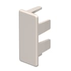 OBO BETTERMANN - Elemento terminale 15x40mm in Polivinilcloruro bianco crema RAL 9001 WD HE15040CW.