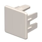 OBO BETTERMANN - Elemento terminale 25x25mm in Polivinilcloruro bianco crema RAL 9001.