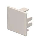 OBO BETTERMANN - Elemento terminale 40x40mm in polivinilcloruro bianco crema RAL 9001 HE40040CW WDK.