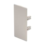 OBO BETTERMANN - Elemento terminale 60x130mm in polivinilcloruro bianco crema RAL 9001.