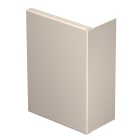 OBO BETTERMANN - Elemento terminale 80x210mm in polivinilcloruro bianco crema RAL 9001.