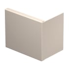 OBO BETTERMANN - Elemento terminale 100x130mm in polivinilcloruro bianco crema RAL 9001.