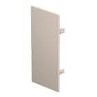 OBO BETTERMANN - Elemento terminale 100x230mm in Polivinilcloruro bianco crema RAL 9001.