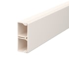 OBO BETTERMANN - Canale portacavi parete base preforata 20x50x2000 Polivinilcloruro bianco crema RAL 9001.