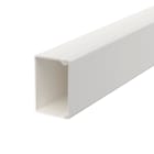 OBO BETTERMANN - Canale portacavi parete halogen-free 30x45x2000 in Policarbonato/acrilnitrile butadiene stirolo bianco RAL 9010.