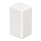 OBO BETTERMANN - Elemento terminale halogen-free 10x20mm in policarbonato/acrilnitrile butadiene stirolo bianco RAL 9010.