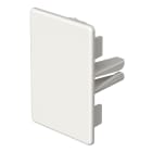 OBO BETTERMANN - Elemento terminale halogen-free 40x60mm in policarbonato/acrilnitrile butadiene stirolo bianco RAL 9010.