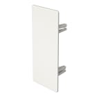 OBO BETTERMANN - Elemento terminale halogen-free 60x150mm in policarbonato/acrilnitrile butadiene stirolo bianco RAL 9010.