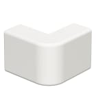 OBO BETTERMANN - Coperchio angolare esterno halogen-free 10x20mm in Policarbonato/acrilnitrile butadiene stirolo bianco RAL 9010.