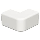 OBO BETTERMANN - Coperchio angolare esterno halogen-free 20x20mm in Policarbonato/acrilnitrile butadiene stirolo bianco RAL 9010.
