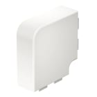 OBO BETTERMANN - Coperchio angolo piano halogen-free 60x150mm in Policarbonato/acrilnitrile butadiene stirolo bianco RAL 9010.