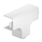 OBO BETTERMANN - Coperchio derivazione a T halogen-free 20x20mm in Policarbonato/acrilnitrile butadiene stirolo bianco RAL 9010.