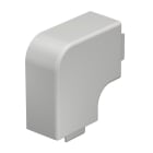 OBO BETTERMANN - Coperchio angolo piano halogen-free 40x60mm in Policarbonato/acrilnitrile butadiene stirolo grigio chiaro RAL 7035.