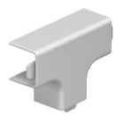 OBO BETTERMANN - Coperchio derivazione a T halogen-free 20x20mm in Policarbonato/acrilnitrile butadiene stirolo grigio chiaro RAL 7035.
