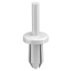 OBO BETTERMANN - rivetto legato al corpo taglia 2 Ø6,3mm poliammide grigio chiaro RAL 7035 ksn22