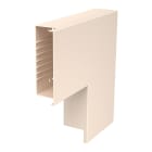 OBO BETTERMANN - Curva piana 400x230x100 in Polivinilcloruro bianco crema RAL 9001 WD F100230CW.