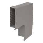 OBO BETTERMANN - Curva piana 400x230x100 in Polivinilcloruro grigio pietra RAL 7030 WD F100230GR.