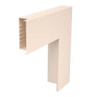 OBO BETTERMANN - Curva piana 470x170x80 in Polivinilcloruro bianco crema RAL 9001 WD F80170CW.