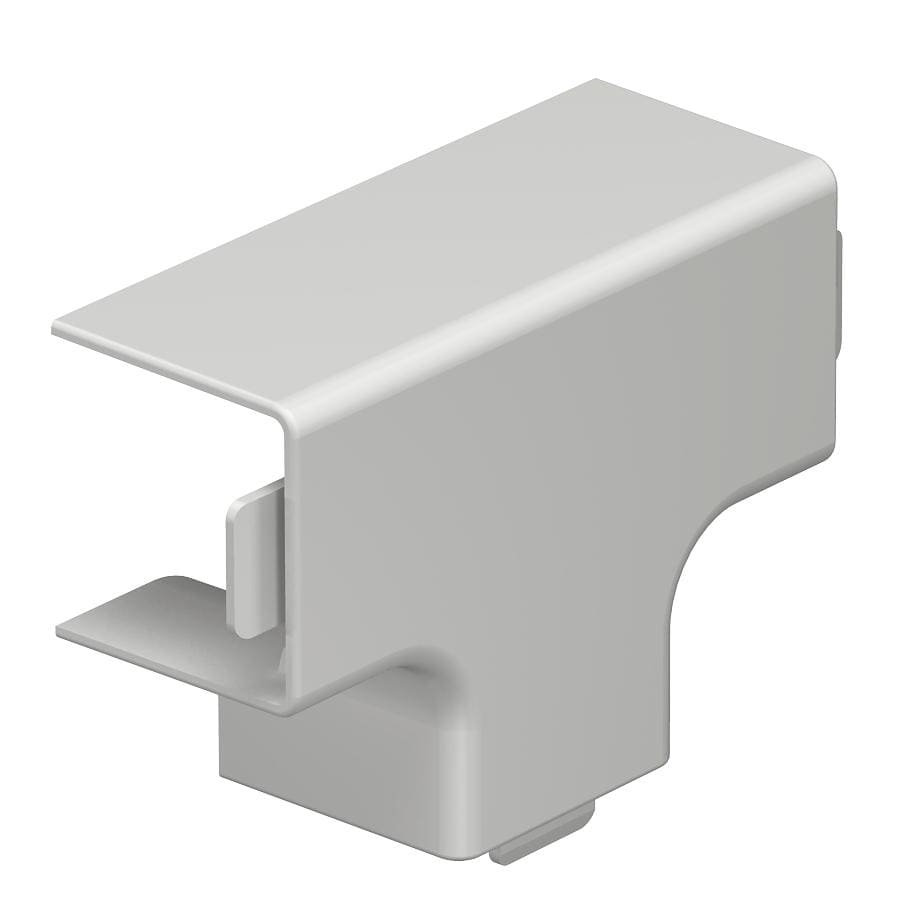 OBO BETTERMANN - Coperchio derivazione a T 25x25mm in Polivinilcloruro grigio chiaro RAL 7035.