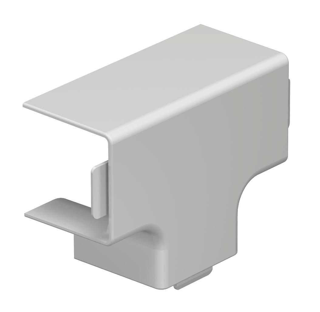 OBO BETTERMANN - Coperchio derivazione a T 30x30mm in Polivinilcloruro grigio chiaro RAL 7035 WD HT30030LGR.