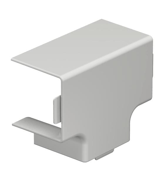 OBO BETTERMANN - Coperchio derivazione a T 40x40mm in Polivinilcloruro grigio chiaro RAL 7035 WD HT40040LGR.