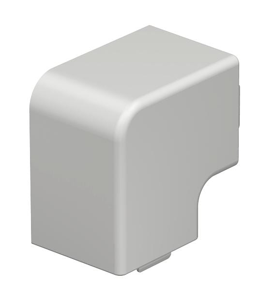 OBO BETTERMANN - Coperchio angolo piano 40x40mm Polivinilcloruro grigio chiaro RAL 7035 WDK HF40040LGR.