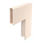 OBO BETTERMANN - Curva piana 560,5x210x80 in Polivinilcloruro bianco crema RAL 9001 WD F80210CW.