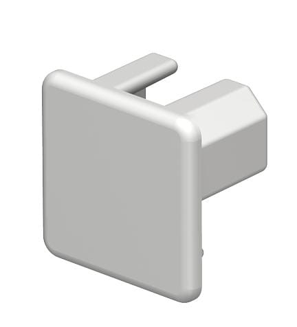 OBO BETTERMANN - Elemento terminale 20x20mm in polivinilcloruro grigio chiaro RAL 7035 HE20020LGR.