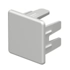 OBO BETTERMANN - Elemento terminale 25x25mm in Polivinilcloruro grigio chiaro RAL 7035.